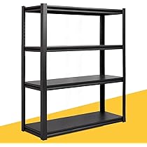 Amazon｜スチールラック 幅100cm×奥行40cm×高さ140cm 収納棚 4段